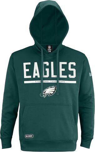 New Era NFL Men's Safety Performance Pullover Hooded Sweatshirt, Pro Football Fleece Hoodie in Saudi Arabia