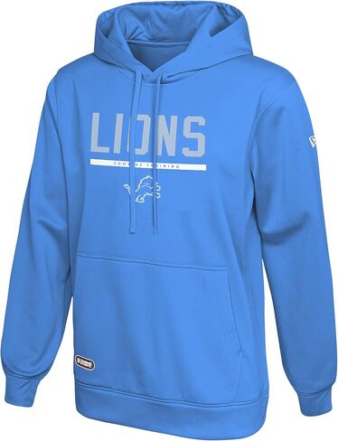 New Era NFL Men's Safety Performance Pullover Hooded Sweatshirt, Pro Football Fleece Hoodie in Kuwait