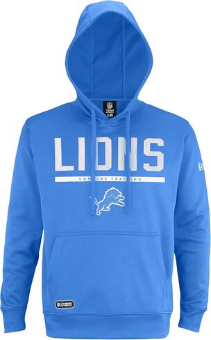 New Era NFL Men's Safety Performance Pullover Hooded Sweatshirt, Pro Football Fleece Hoodie in Kuwait