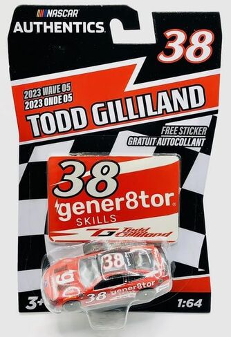 Matchbox Nascar Authentics Todd Gilliland 2023 Wave 5 in Saudi Arabia