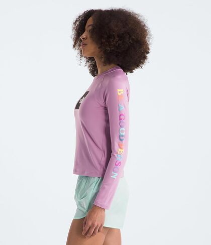 THE NORTH FACE Girls' Amphibious Long Sleeve Sun Tee in Saudi Arabia