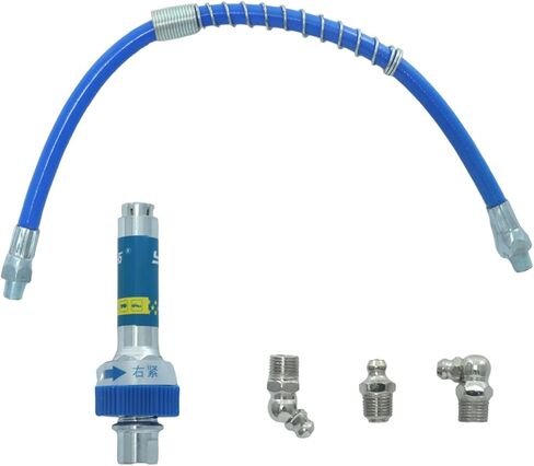 مقرنة الشحوم ذات الضغط العالي، ملحقات تركيبات الشحوم شديدة التحمل، فوهات محول الشحوم من نوع المشبك العاشر للقفل مناسبة لجميع خرطوم مسدسات الشحوم، سريع القفل والتحرير in Kuwait