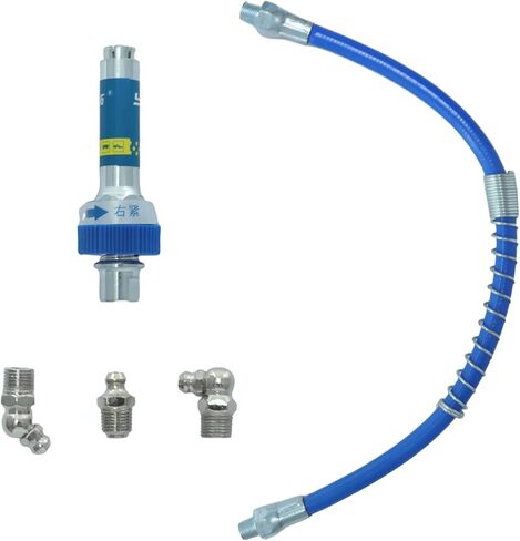 مقرنة الشحوم ذات الضغط العالي، ملحقات تركيبات الشحوم شديدة التحمل، فوهات محول الشحوم من نوع المشبك العاشر للقفل مناسبة لجميع خرطوم مسدسات الشحوم، سريع القفل والتحرير in Kuwait