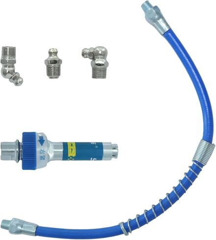 مقرنة الشحوم ذات الضغط العالي، ملحقات تركيبات الشحوم شديدة التحمل، فوهات محول الشحوم من نوع المشبك العاشر للقفل مناسبة لجميع خرطوم مسدسات الشحوم، سريع القفل والتحرير in Kuwait