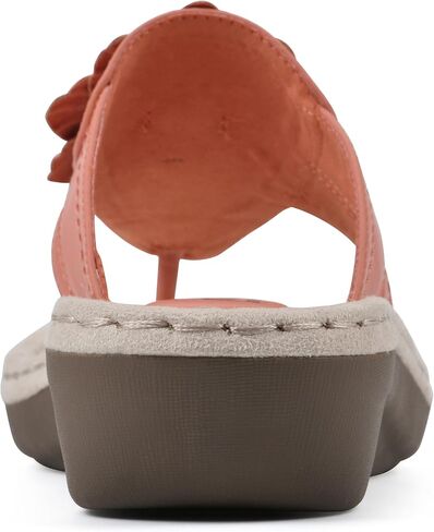 صندل CLIFFS BY WHITE MOUNTAIN للسيدات من Cassia Mini Wedge Flower Flip Flop in Kuwait