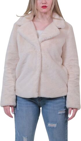 Women's Faux Fur Jacket, Stylish & Trendy Coat in Kuwait