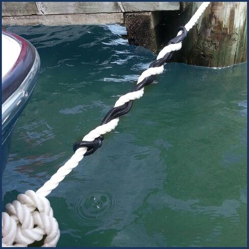 خمسة محيطات FO1400 خط إرساء القوارب البحرية ممتص الصدمات المطاطي، 23-1/4 بوصة in Kuwait