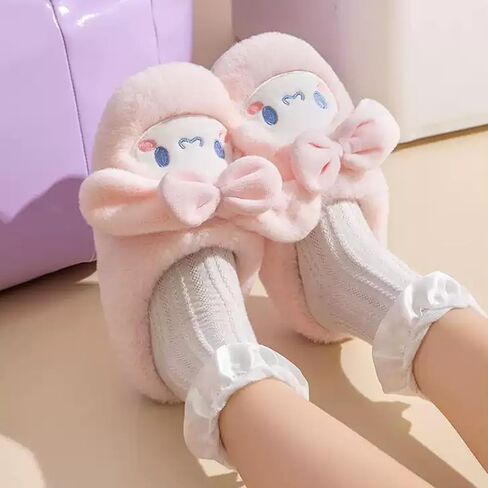 شباشب Kawaii، أحذية شتوية دافئة لغرفة النوم للنساء والفتيات in Saudi Arabia