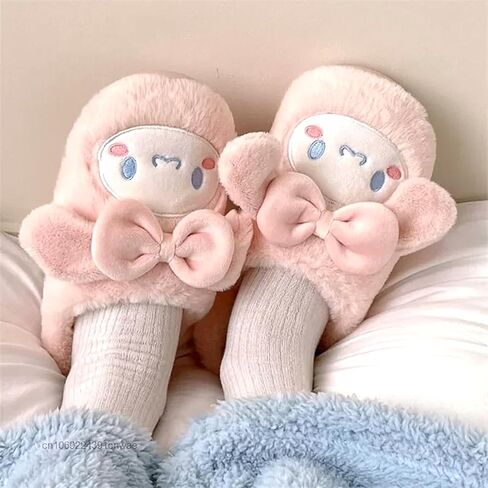 شباشب Kawaii، أحذية شتوية دافئة لغرفة النوم للنساء والفتيات in Saudi Arabia