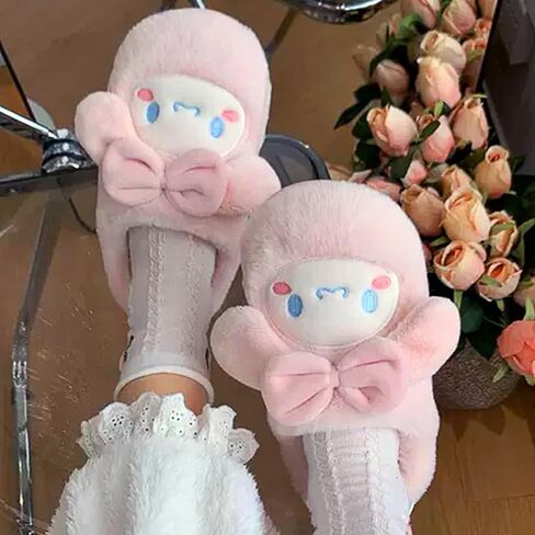شباشب Kawaii، أحذية شتوية دافئة لغرفة النوم للنساء والفتيات in Saudi Arabia