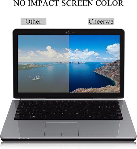 [2 pack]13.3 Inch Laptop Anti Blue Light Screen Protector, Eye Protection Computer Screen Blue Light Blocker, Hd Clear Blue Light Filter PET Film Screen Protector (not Glass) For 13.3" With in Saudi Arabia