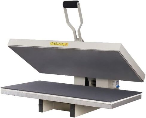 16x32'' Large Format Manual Heat Press Machine, with Full Digital Temperature and Time Display, Double Pressure Rods and Helical Buttons, Infrared Ray Positioning, Gray in Kuwait