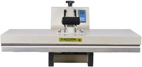 16x32'' Large Format Manual Heat Press Machine, with Full Digital Temperature and Time Display, Double Pressure Rods and Helical Buttons, Infrared Ray Positioning, Gray in Kuwait
