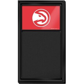 The Fan Brand NBA Atlanta Hawks: Chalk Note Board- ديكور رياضي للمنزل ، وغرفة اللعبة ، وكهف المعجبين والجراج- الولايات المتحدة الأمريكية مصنوعة in Kuwait