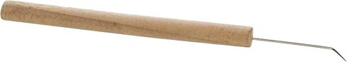 EISCO Curved Dissection Needle, Hardwood Handle - Pack of 5 in Saudi Arabia