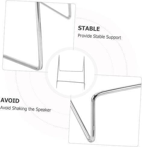 ABOOFAN Metal Car Speaker Mounts Stand Amplifier Speaker Bracket for Home Car Audio Systems Air Horn Holder in Saudi Arabia