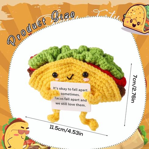 Positive Peanut, 3.94in Wool Yarn Funny Positive Crochet Peanut Knitted Toys Emotional Plush Positive Support Gifts and Encouragement Decor for Birthday Anniversary Christmas in Saudi Arabia