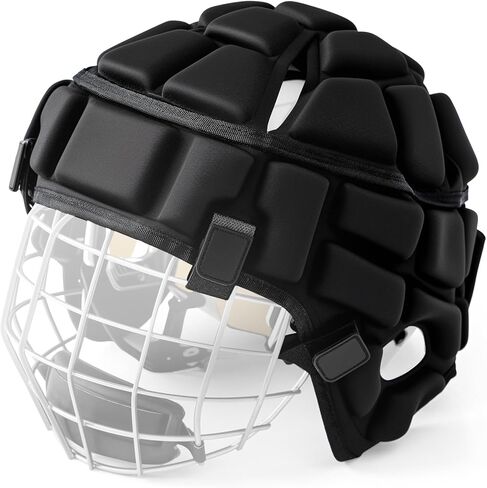 Soft Shell Flag Football Helmet for Football and Lacrosse, 7v7 Rugby Helmet Cover Reduces Impact and Protects for Youth Adult Padded Soccer Headgear in Saudi Arabia