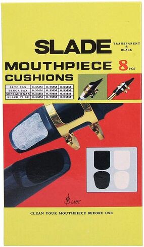 Baritone Saxophone Mouthpiece Cushions Pads Saxophone Mouthpiece Cushions and Patches for Music Lovers Baritone Saxophone Mouthpiece Pads Cushions (0.8mm) in Saudi Arabia