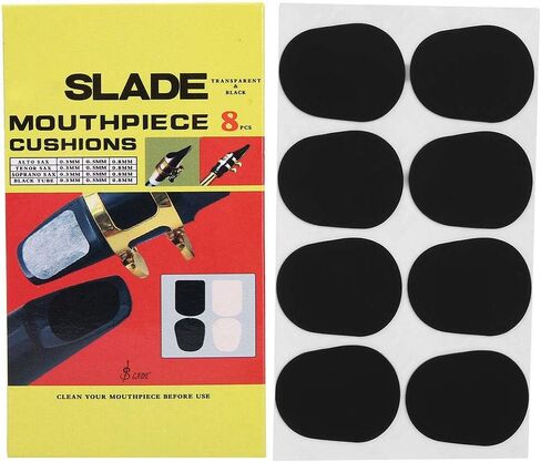 Baritone Saxophone Mouthpiece Cushions Pads Saxophone Mouthpiece Cushions and Patches for Music Lovers Baritone Saxophone Mouthpiece Pads Cushions (0.8mm) in Saudi Arabia