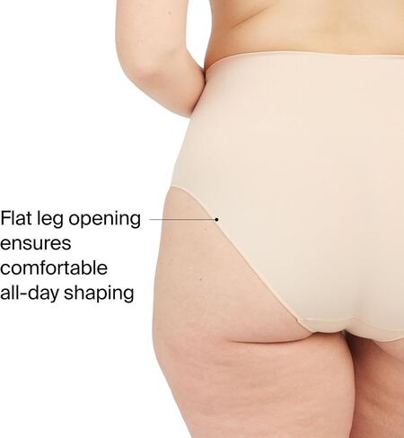 SPANXSHAPE كل يوم موجز - مراقبة داخلية للسيطرة على الملابس الداخلية - غير مرئية تحت الملابس - تصميم سلس - الكتان - X -LARGE in Kuwait