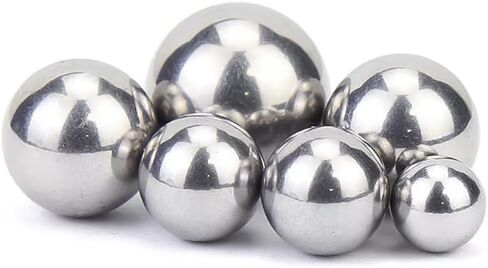Steel Ball Bearings,Chrome Steel Bearing Balls Bea Precision 304 Stainless Steel Bearing Balls Diameter High-Speed Durable for Industrial Skateboard Bike(50mm) in Saudi Arabia
