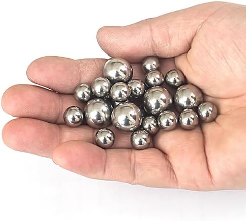 Steel Ball Bearings,Chrome Steel Bearing Balls Bea Precision 304 Stainless Steel Bearing Balls Diameter High-Speed Durable for Industrial Skateboard Bike(50mm) in Saudi Arabia