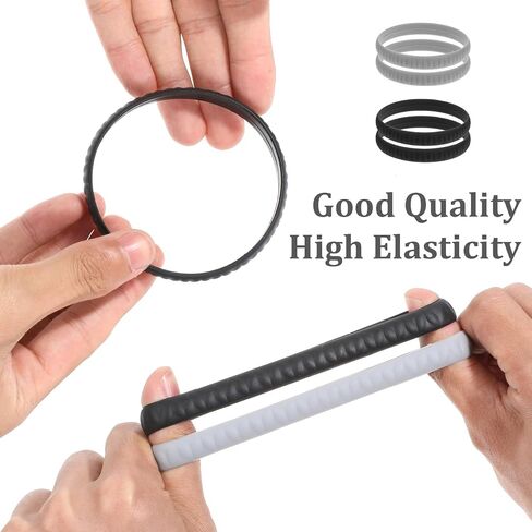 4 Pcs Patellar Tendon Support Strap Knee Bands Silicone Patella Band Lightweight Patella Stabilizer Knee Strap Brace for Women Men Tennis Running Jumpers Soccer Basketball Hiking Volleyball Squats in Saudi Arabia