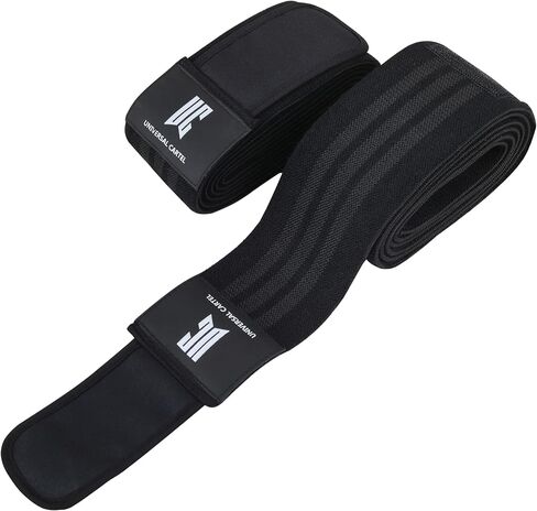 Knee Wraps for Weightlifting 70" Elastic Knee Straps for Weightlifting, Squatting and Joint Stability for Men & Women in Saudi Arabia