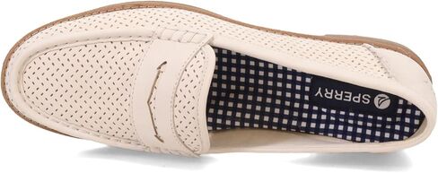 Sperry Women's Seaport Penny Loafer, Black, 9 Wide in Kuwait