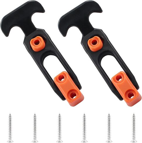 4.3"*1.8" Rubber Latches Flexible T Handle Draw Latch, 2PCS Rubber Draw Latch, Rubber Latch T Handle for Tool Box, Cooler, Golf Cart or Engineering Machine Hood (Black) in Saudi Arabia