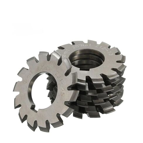 M0.4 M0.5 M0.6 M0.7 M0.8 M1 M1.25 M1.5 M2 M3 M4 MODULUS PA20 DEGREES NO.1-NO.8 أدوات قطع التروس (M0.3 8PCS (NO.1-NO.8)) in Kuwait