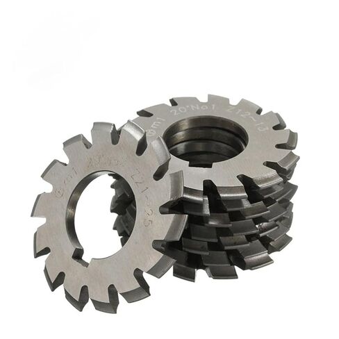 M1 M1.25 M1.5 M2 M3 M4 M0.4 M0.5 M0.6 M0.7 M0.8 MODULUS PA20 DEGREES NO.1-NO.8 أدوات قطع التروس (M5.0 8PCS (No.1-NO.8)) in Kuwait