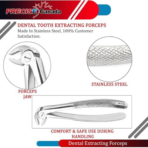 مجموعة من 2 من الدرجة الألمانية استخراج الأسنان استخراج ملقط MD2+MD3 جديد in Kuwait