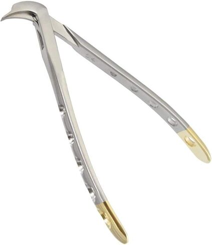 Odontomed2011 Crown Spreader Splitter ملقط Dental Crown Crown Gold Handle in Saudi Arabia