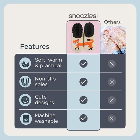 Snoozies Pairable Slipper Socks - Funny House Slippers for Women, Non-Slip Fuzzy Slipper Socks - Up Owl Night - Small in Saudi Arabia