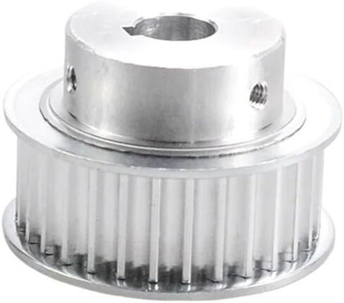 1Pcs 30 Teeth HTD 5M Pulley Bore 6/8/10/12/14/15/16/17/19/20mm for Width 15/20mm HTD5M Belt 30Teeth 30T BF Shape(15mm,1PCS_for Belt Width 20MM) in Saudi Arabia