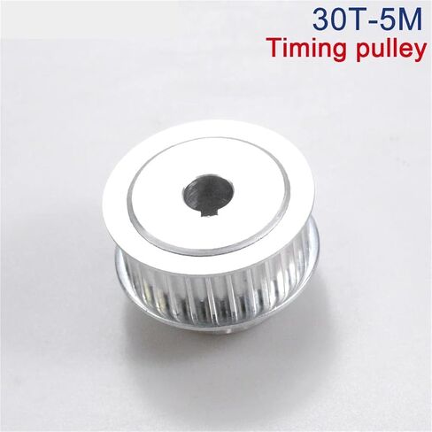1Pcs 30 Teeth HTD 5M Pulley Bore 6/8/10/12/14/15/16/17/19/20mm for Width 15/20mm HTD5M Belt 30Teeth 30T BF Shape(15mm,1PCS_for Belt Width 20MM) in Saudi Arabia