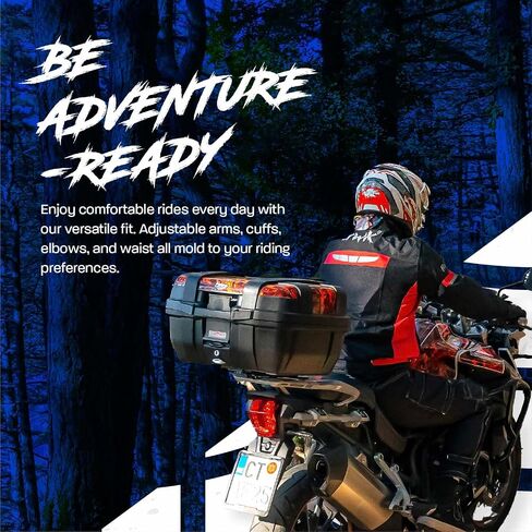 HWK Mesh Moste Motorcycle Jacket Riding Air Motorbike Jacket Riker CE Armored Breatable (XX-Large ، Red) in Kuwait