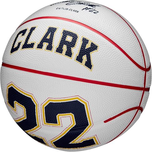 Wilson WNBA Player Icon Mini Basketball - Caitlin Clark ، Size 3-22 " in Saudi Arabia