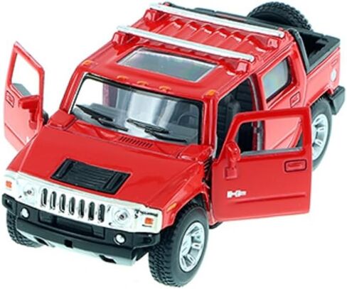 KiNSMART 2005 H2 Hummer SUT 5inch 1:40Scale Die Cast Metal Model Toy Truck Cars SetOf4 in Kuwait