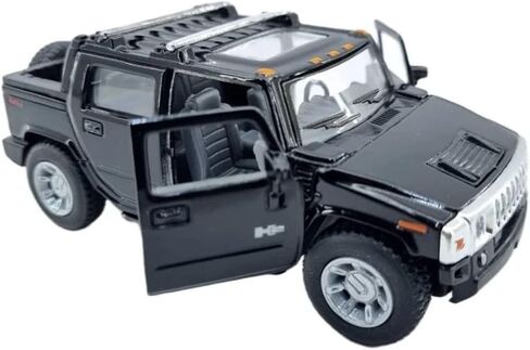 KiNSMART 2005 H2 Hummer SUT 5inch 1:40Scale Die Cast Metal Model Toy Truck Cars SetOf4 in Kuwait