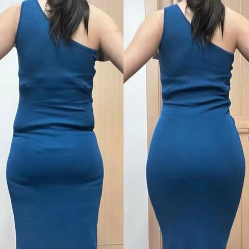 Fangool Women's 2pcs Seamless Padded Butt Lifter Hip Enhancer Thong Control Shapewear Panties Shaper Underwear Panty Beige/Black S in Kuwait