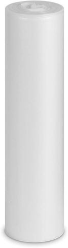 Earthsense Commercial RNW4654C CAN Liner ، 46 × 54 ، 60 GAL ، 1.2 مل ، البولي إيثيلين ، أسود (حزمة 100) in Kuwait