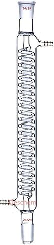 24/29 Graham Condenser,Coil Glass Heat Exchanger,Lab Glassware in Kuwait