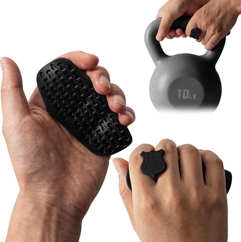 2 أجهزة الكمبيوتر المضادة للزلزال السيليكون القبضة Rypt للرجال والنساء ، قبضة Grip Grip Grip قبضة Deadlifts ، قبضة صالة الألعاب الرياضية ، رفع القبائل لرفع الأثقال ، حاملة الأشياء الثقيلة in Kuwait