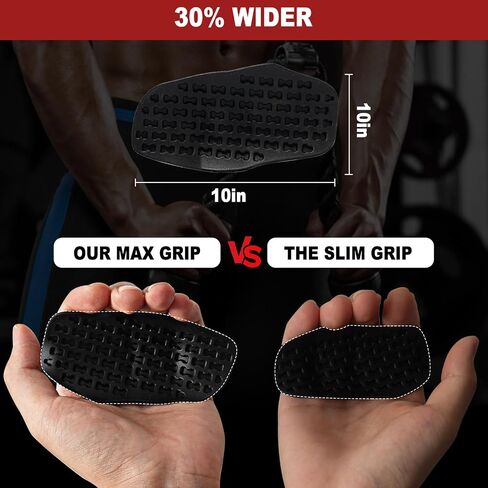 2 أجهزة الكمبيوتر المضادة للزلزال السيليكون القبضة Rypt للرجال والنساء ، قبضة Grip Grip Grip قبضة Deadlifts ، قبضة صالة الألعاب الرياضية ، رفع القبائل لرفع الأثقال ، حاملة الأشياء الثقيلة in Kuwait