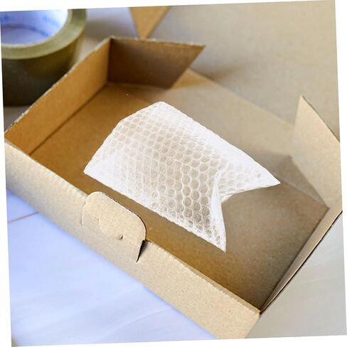 GLEAVI 100PCS CLEAR BUBBLE POUCH POUCH CASHIBAING DOUBLE WARDERING CASTERIN in Saudi Arabia