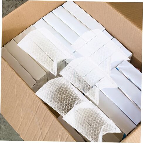 GLEAVI 100PCS CLEAR BUBBLE POUCH POUCH CASHIBAING DOUBLE WARDERING CASTERIN in Saudi Arabia