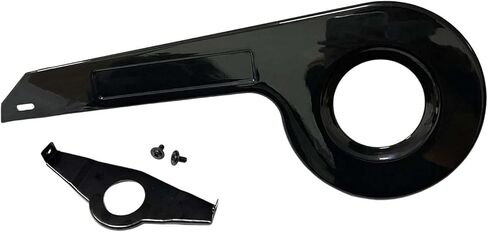 Bike Chain Guard Cover Sprockets Chainring Protector, Bicycle Wheel Crankset Protection for Mountain Road Bike, Kids Bike, and Cycling Accessories, Black in Saudi Arabia